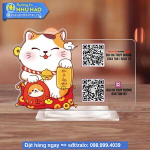 bảng mã qr để bàn