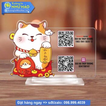 bảng mã qr để bàn