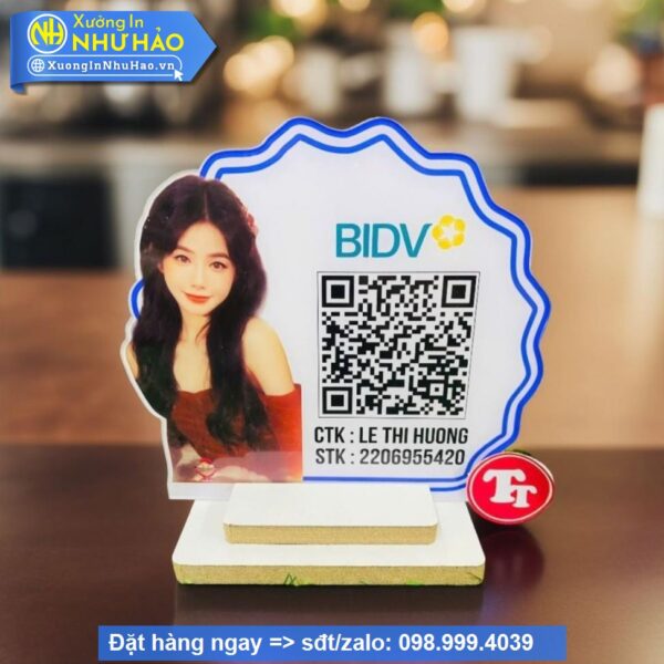 bảng mã qr để bàn