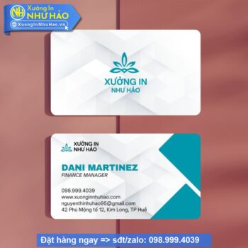 card visit doanh nghiệp - cá nhân