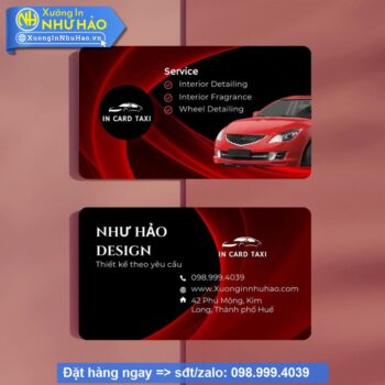 card visit doanh nghiệp - cá nhân