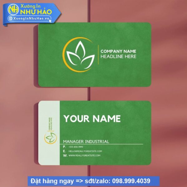 card visit doanh nghiệp - cá nhân