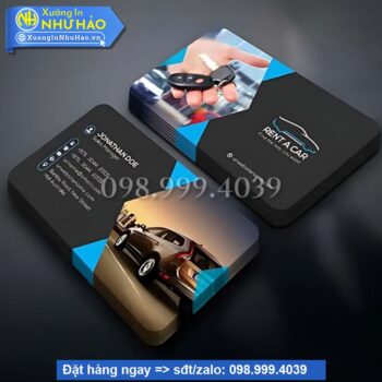 card visit xe dịch vụ