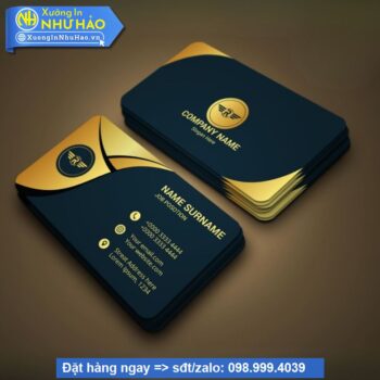 làm card visit nhựa PVC