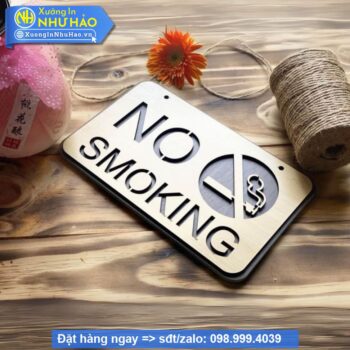 Bảng Gỗ Decor Trang Trí Treo Tường , Cửa, Wc