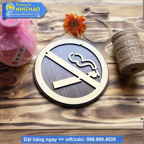 Bảng Gỗ Decor Trang Trí Treo Tường , Cửa, Wc