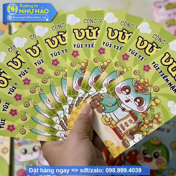 Bao Lì Xì Mừng Xuân Quý Mão 2025