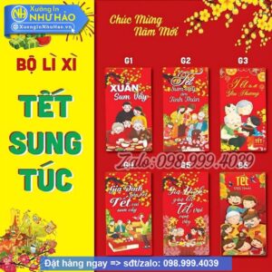 Bao Lì Xì Tài Lộc 2025 – Giá Rẻ