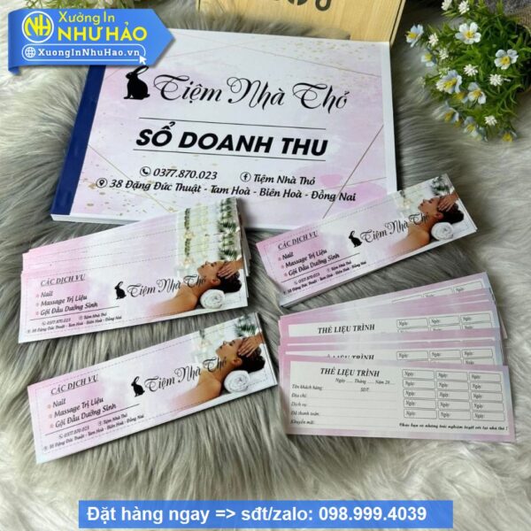 In Thẻ Liệu Trình Theo Yêu Cầu: Giải Pháp Marketing Hiệu Quả Cho Spa - Hình ảnh 6
