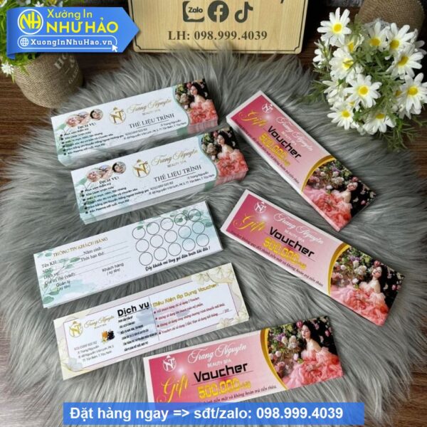 In Phiếu Quà Tặng Theo Yêu Cầu: Đặt In Voucher Nhanh, Chất Lượng, Giao Toàn Quốc - Hình ảnh 7