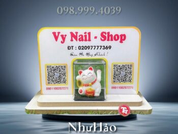 Bảng mã qr code để bàn bằng mica