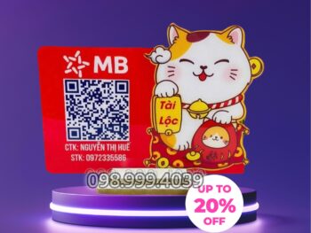 bảng mã qr code để bàn