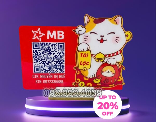 bảng mã qr code để bàn