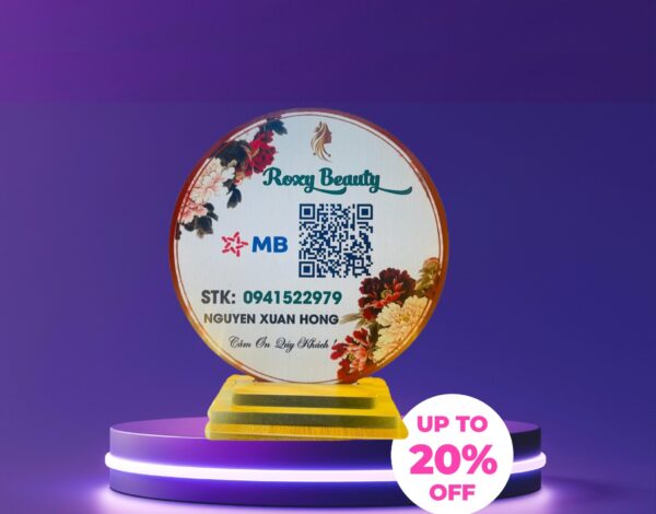 bảng mã qr code để bàn