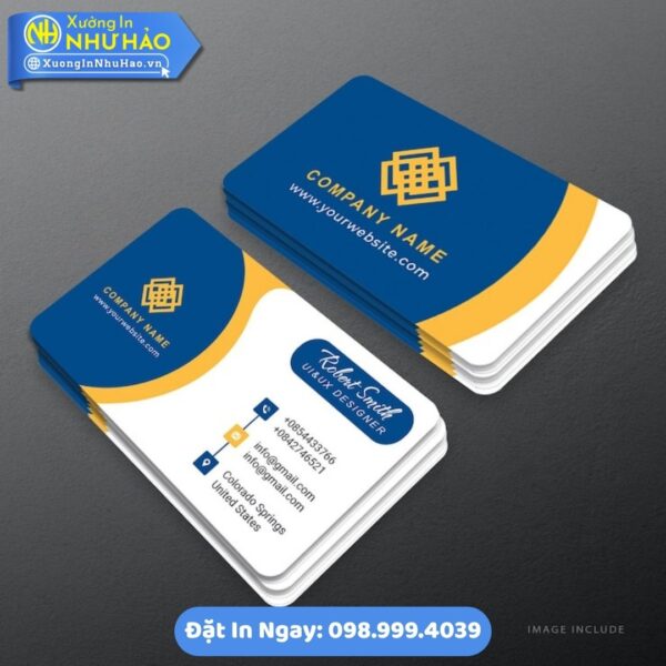 Thiết Kế Và In Card Visit Bằng Nhựa PVC/Giấy C300 - Hình ảnh 4