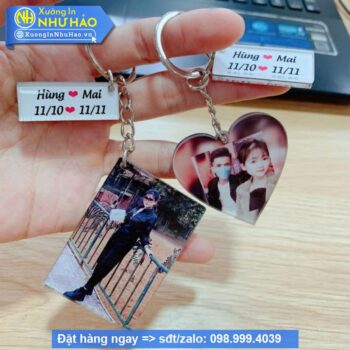 móc khóa cặp đôi