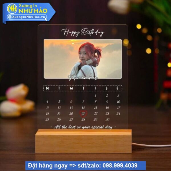 Đèn Ngủ In Ảnh – Quà Tặng Ý Nghĩa