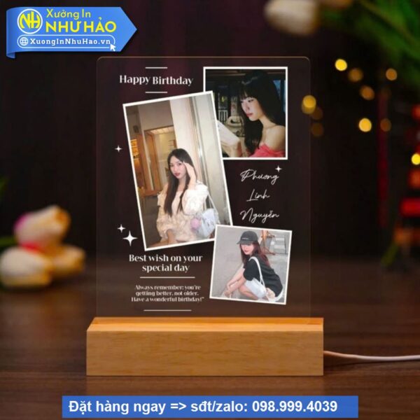 Đèn Ngủ In Ảnh – Quà Tặng Ý Nghĩa