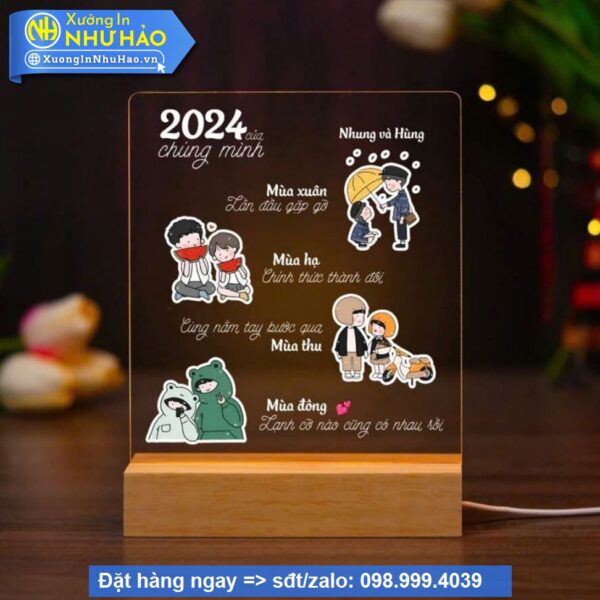 Đèn Ngủ In Ảnh – Quà Tặng Ý Nghĩa