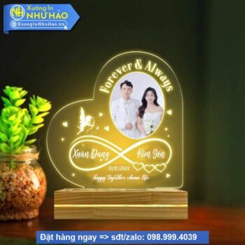 Đèn Ngủ In Ảnh – Quà Tặng Ý Nghĩa