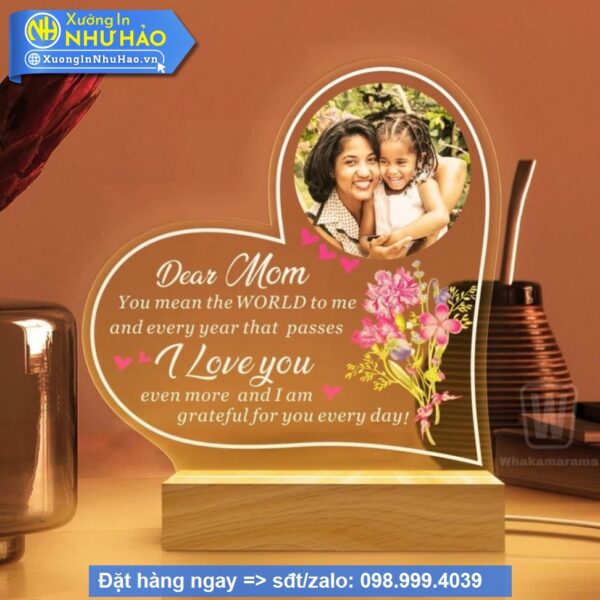 Đèn Ngủ In Ảnh – Quà Tặng Ý Nghĩa