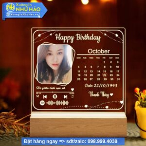 Đèn Ngủ In Ảnh – Quà Tặng Ý Nghĩa