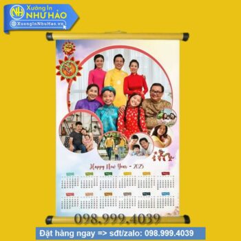 In Lịch Treo Tường 2025