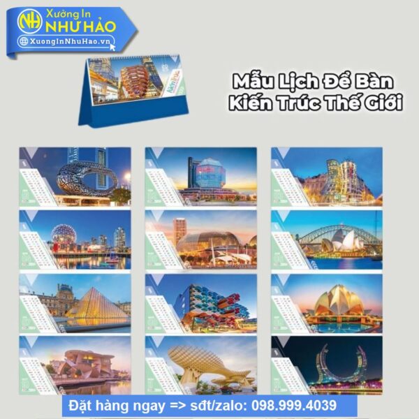 Lịch Để Bàn Chữ A – Quà Tặng Doanh Nghiệp, Cá Nhân