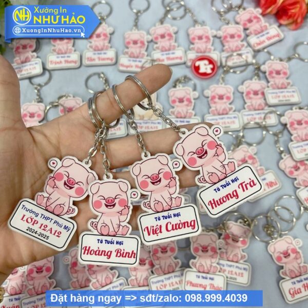 Móc Khóa Mica Giá Rẻ Theo Yêu Cầu In Logo – Ưu Đãi Lớn Tại Xưởng In Như Hảo - Hình ảnh 5