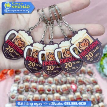 Móc Khóa Mica Giá Rẻ Theo Yêu Cầu In Logo – Ưu Đãi Lớn Tại Xưởng In Như Hảo