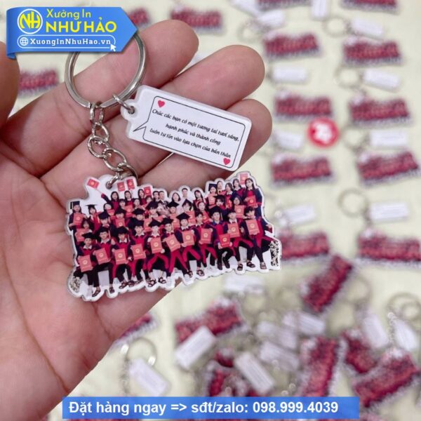Móc Khóa Mica Giá Rẻ Theo Yêu Cầu In Logo – Ưu Đãi Lớn Tại Xưởng In Như Hảo - Hình ảnh 7
