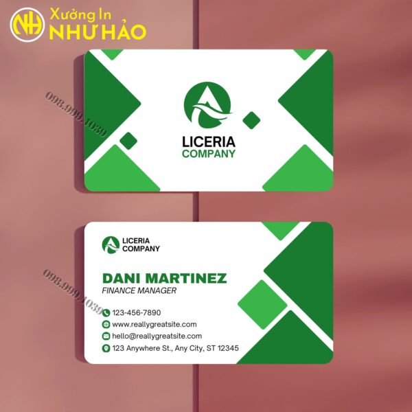 In card visit - làm card visit