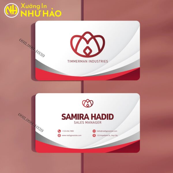 In card visit - làm card visit