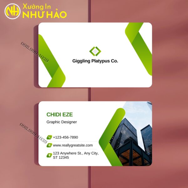 In card visit - làm card visit