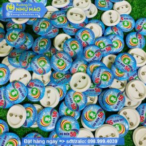 Huy Hiệu Cài Áo