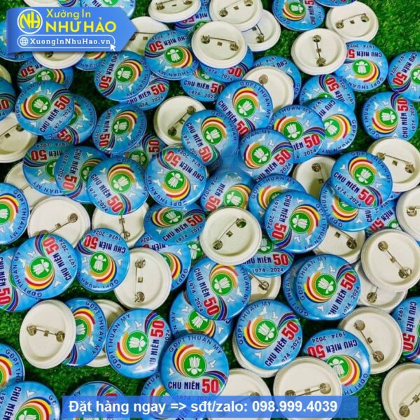 Huy Hiệu Cài Áo