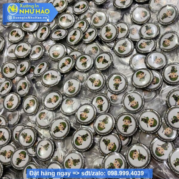 Huy Hiệu Cài Áo