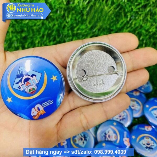 Huy Hiệu Cài Áo Kim Loại