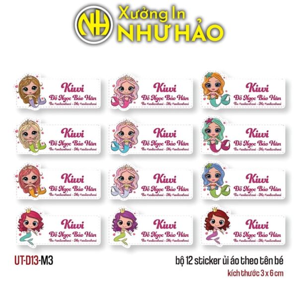 sticker ủi theo yêu cầu