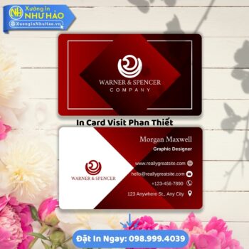 Dịch Vụ In Card Visit Phan Thiết Giá Rẻ Chuyên Nghiệp