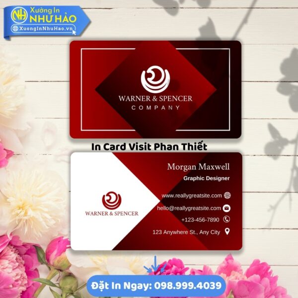 Dịch Vụ In Card Visit Phan Thiết Giá Rẻ Chuyên Nghiệp