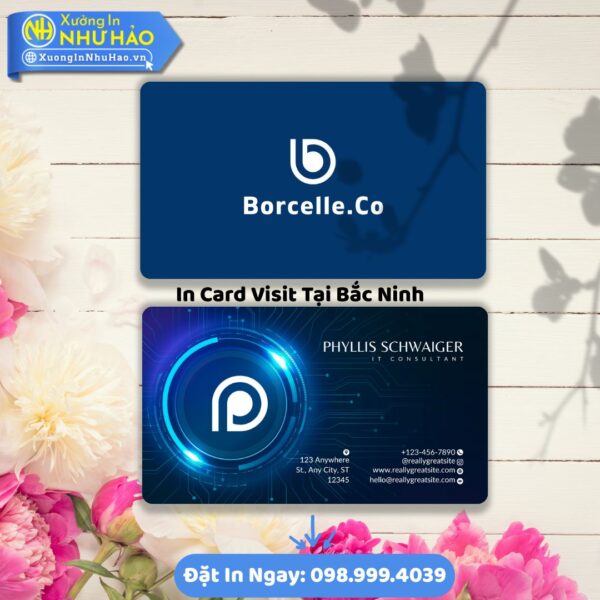 In Card Visit Tại Bắc Ninh: Thiết Kế Đẹp Giá Tốt Nhất Cùng Xưởng In Như Hảo - Hình ảnh 5