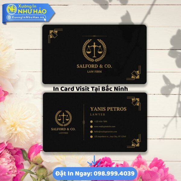 In Card Visit Tại Bắc Ninh: Thiết Kế Đẹp Giá Tốt Nhất Cùng Xưởng In Như Hảo - Hình ảnh 4
