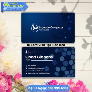 In Card Visit Tại Biên Hòa: Chất Lượng Cao, Giá Ưu Đãi