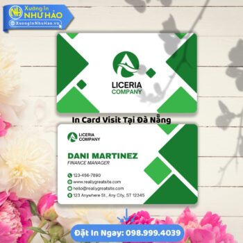 In Card Visit Đà Nẵng: Chuyên Nghiệp, Lấy Liền, Giá Tốt Nhất