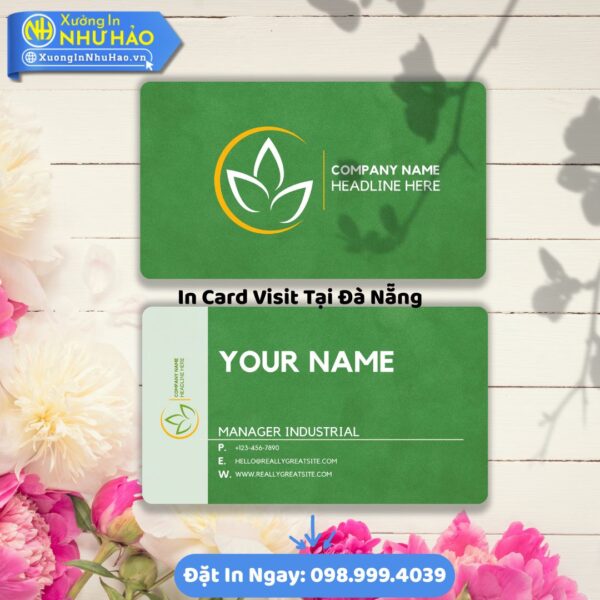In Card Visit Đà Nẵng: Chuyên Nghiệp, Lấy Liền, Giá Tốt Nhất - Hình ảnh 2