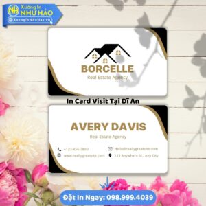 Nâng Tầm Thương Hiệu Với Card Visit Chất Lượng Cao Tại Dĩ An