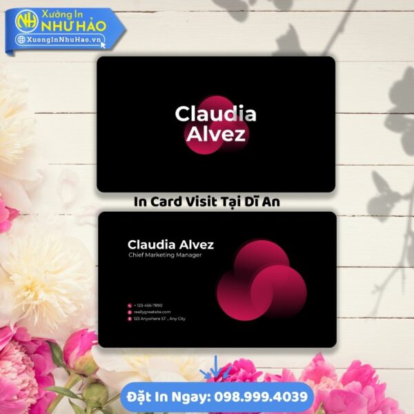 Nâng Tầm Thương Hiệu Với Card Visit Chất Lượng Cao Tại Dĩ An - Hình ảnh 2