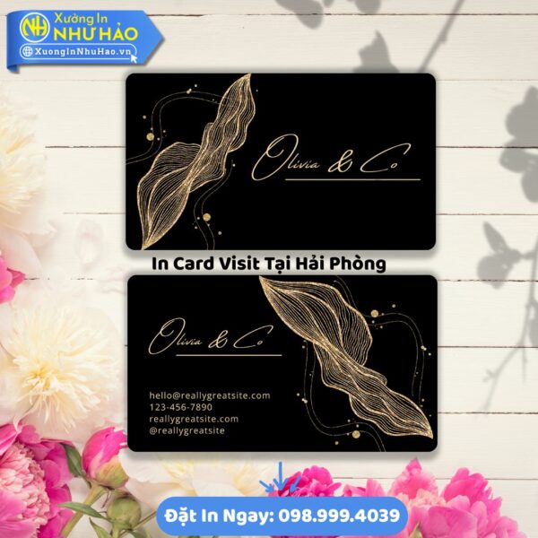 In Card Visit Tại Hải Phòng: In Nhanh, Đẹp, Giá Rẻ - Hình ảnh 5