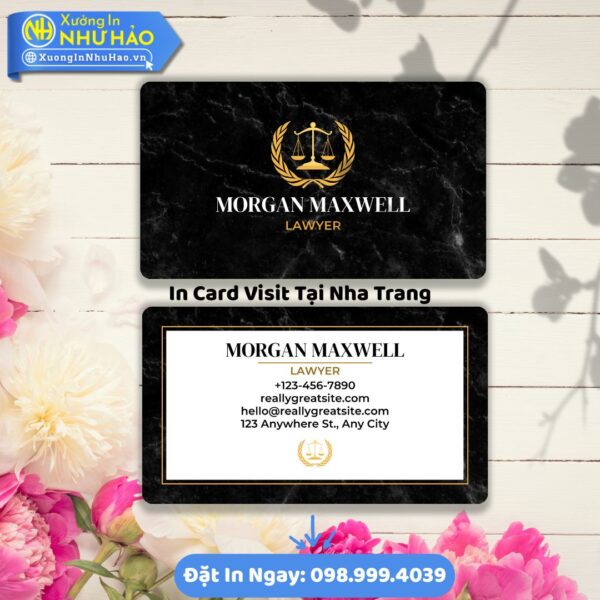 In Card Visit Nha Trang: Chuyên Nghiệp & Nổi Bật Ngay - Hình ảnh 3